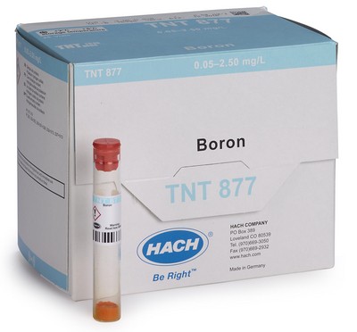 Boron TNTplus Vial Test (0.05-2.50 mg/L B)